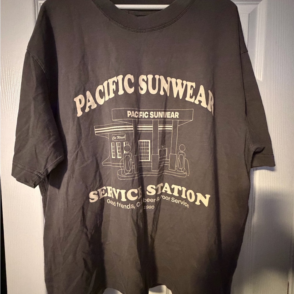 PacSun Gray Short Sleeve Tee